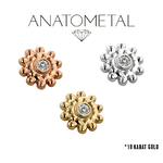 Anatometal Anatometal "Sabrina 10" with CZ