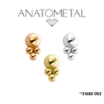 Anatometal Anatometal 16g "Desta 1" Threaded End