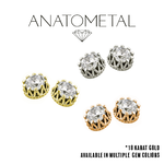 Anatometal Anatometal 16g "King" Threaded End
