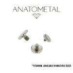 Anatometal Anatometal 16g titanium threaded disk