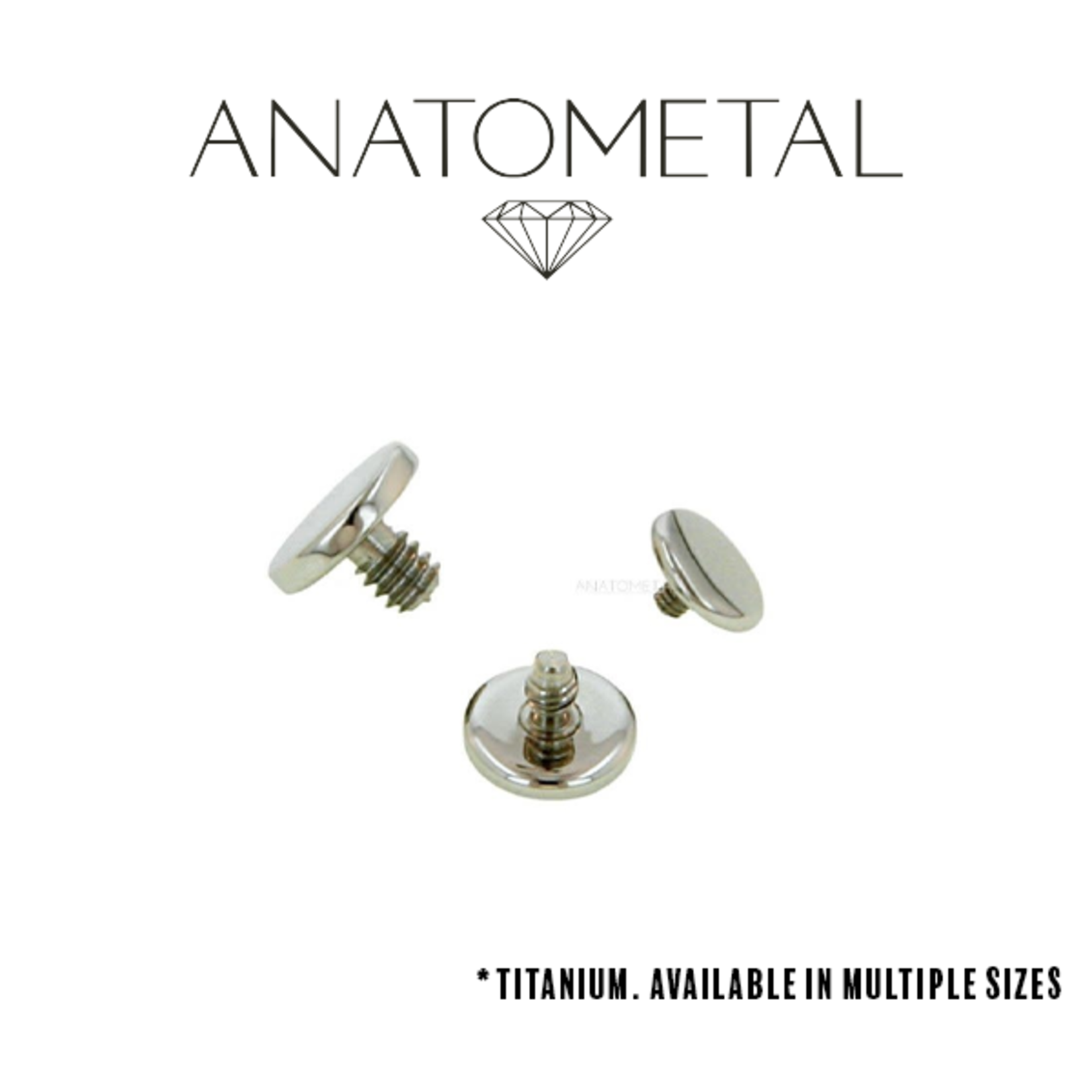 Anatometal Anatometal 16g titanium threaded disk