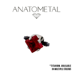 Anatometal Anatometal Ti Princess Double Threaded End