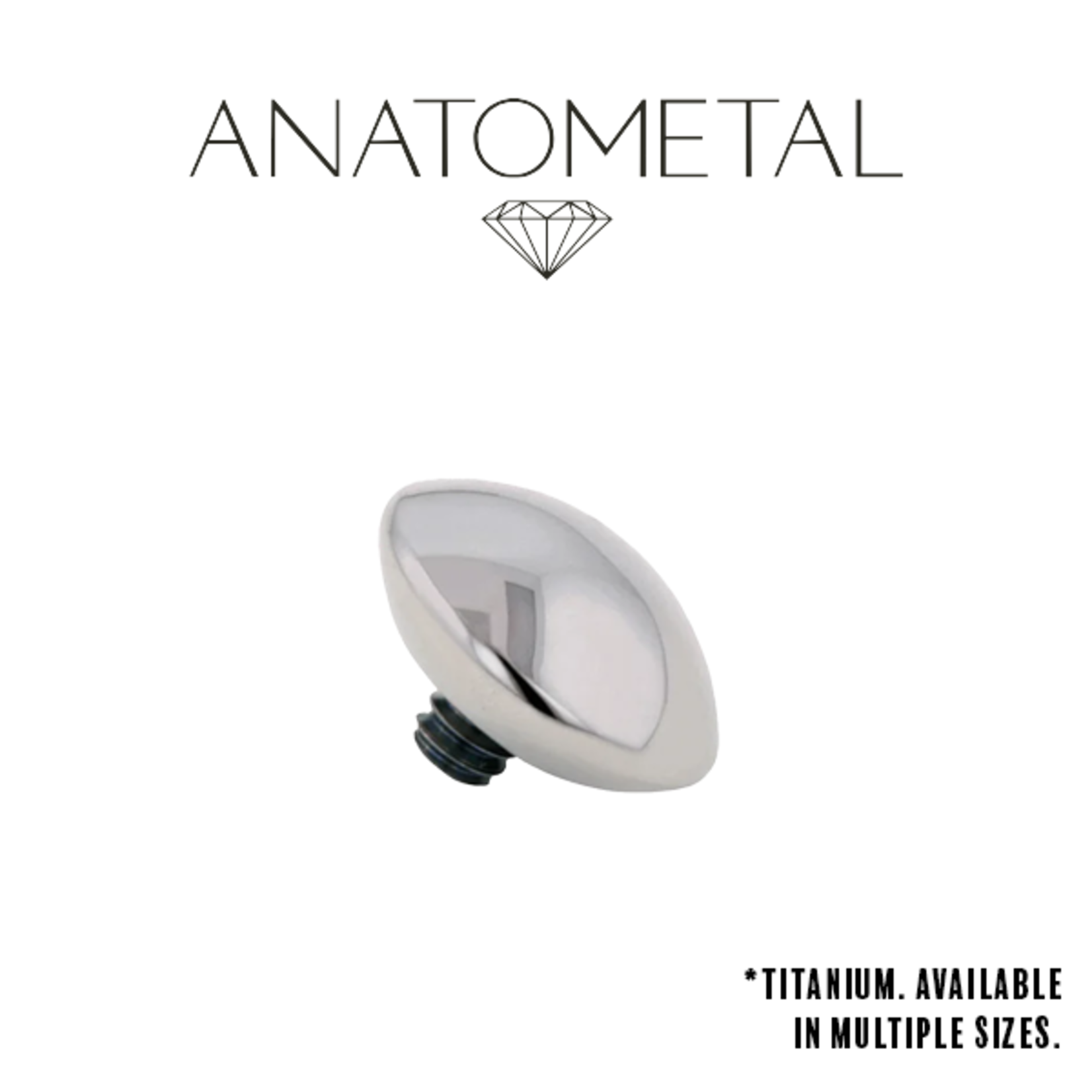 Anatometal Anatometal 10g Ti M&M threaded end
