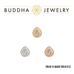 Buddha Jewelry Organics BJO "Aja" with CZ