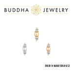 Buddha Jewelry Organics BJO "Crushing" with CZ