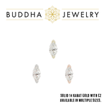 Buddha Jewelry Organics BJO "Zuri" with Marquise CZ