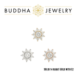 Buddha Jewelry Organics BJO "Eloise" with CZ