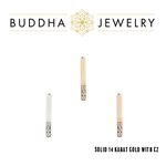 Buddha Jewelry Organics Buddha Jewelry Organics "Love Lines" with CZ
