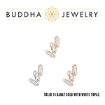 Buddha Jewelry Organics BJO "Staxx" With White Topaz
