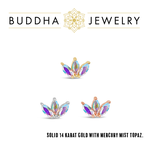 Buddha Jewelry Organics BJO "Moet" With Mercury Mist Topaz