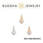 Buddha Jewelry Organics Buddha Jewelry Organics "Chelsea" with Princess CZ