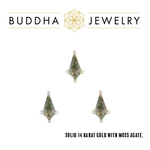 Buddha Jewelry Organics Buddha Jewelry Organics "Mini Soho" with Moss Agate