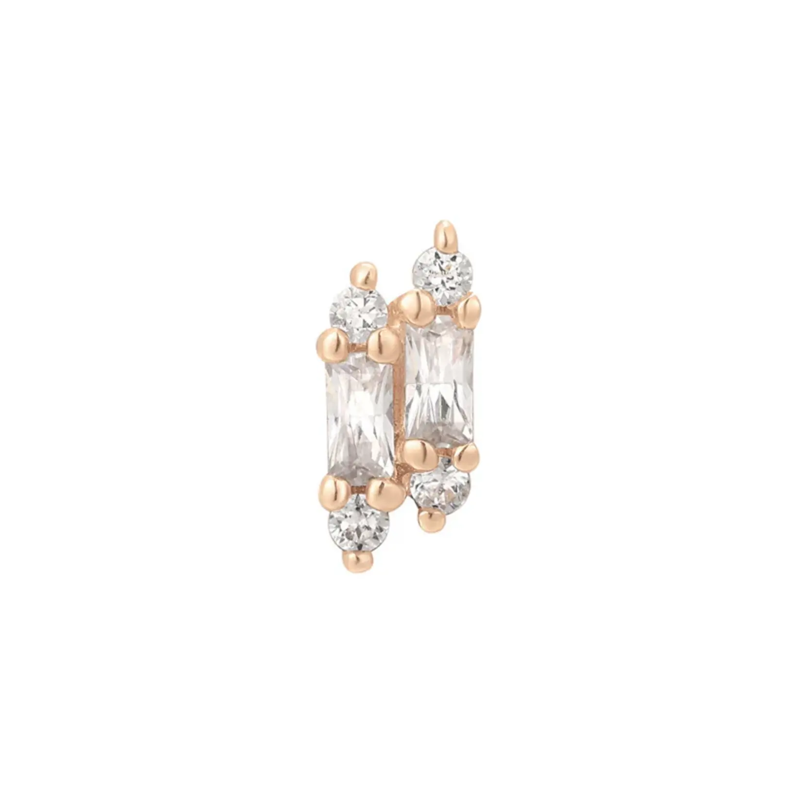 Buddha Jewelry Organics Buddha Jewelry Organics "Gimmie More" press fit end with CZ
