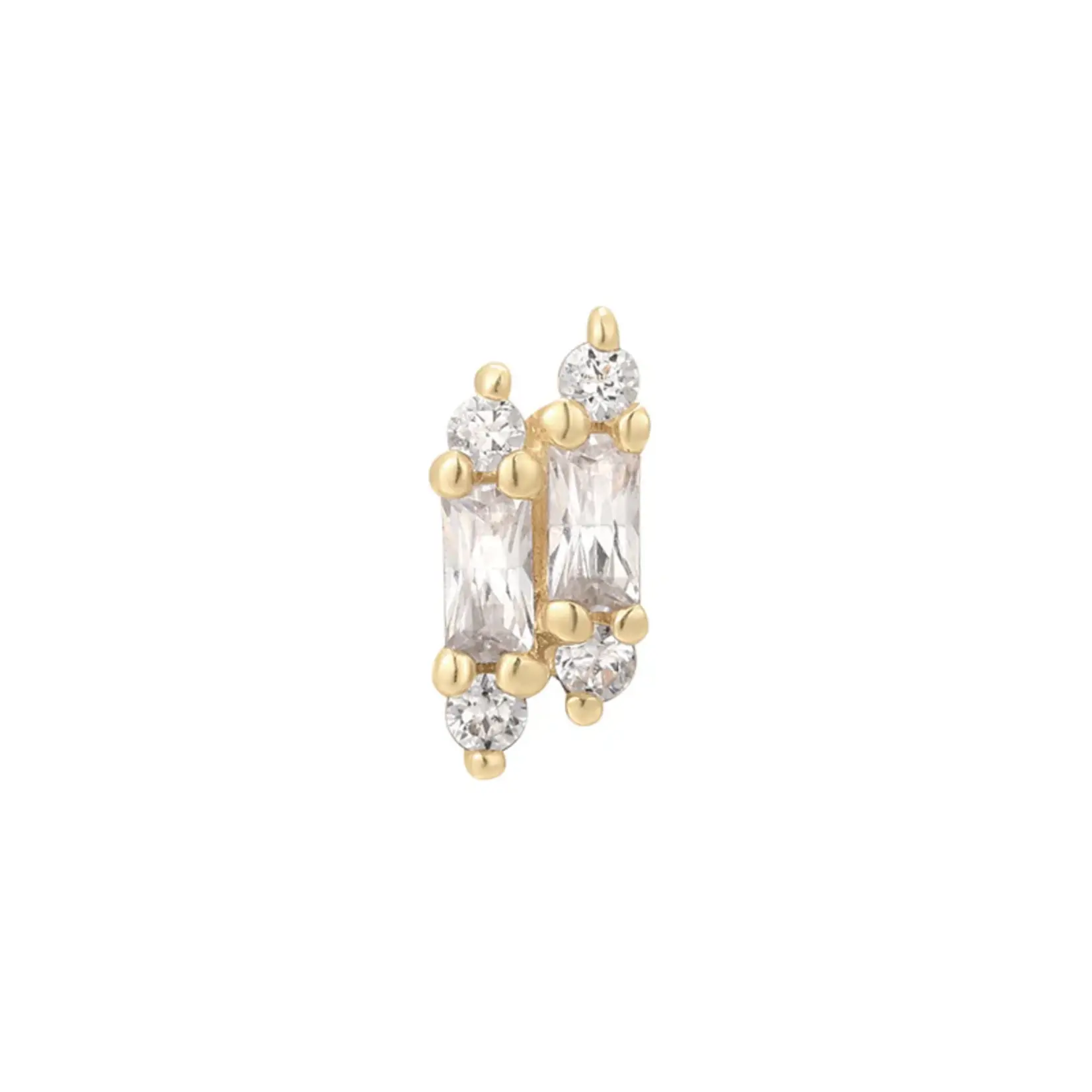 Buddha Jewelry Organics Buddha Jewelry Organics "Gimmie More" press fit end with CZ