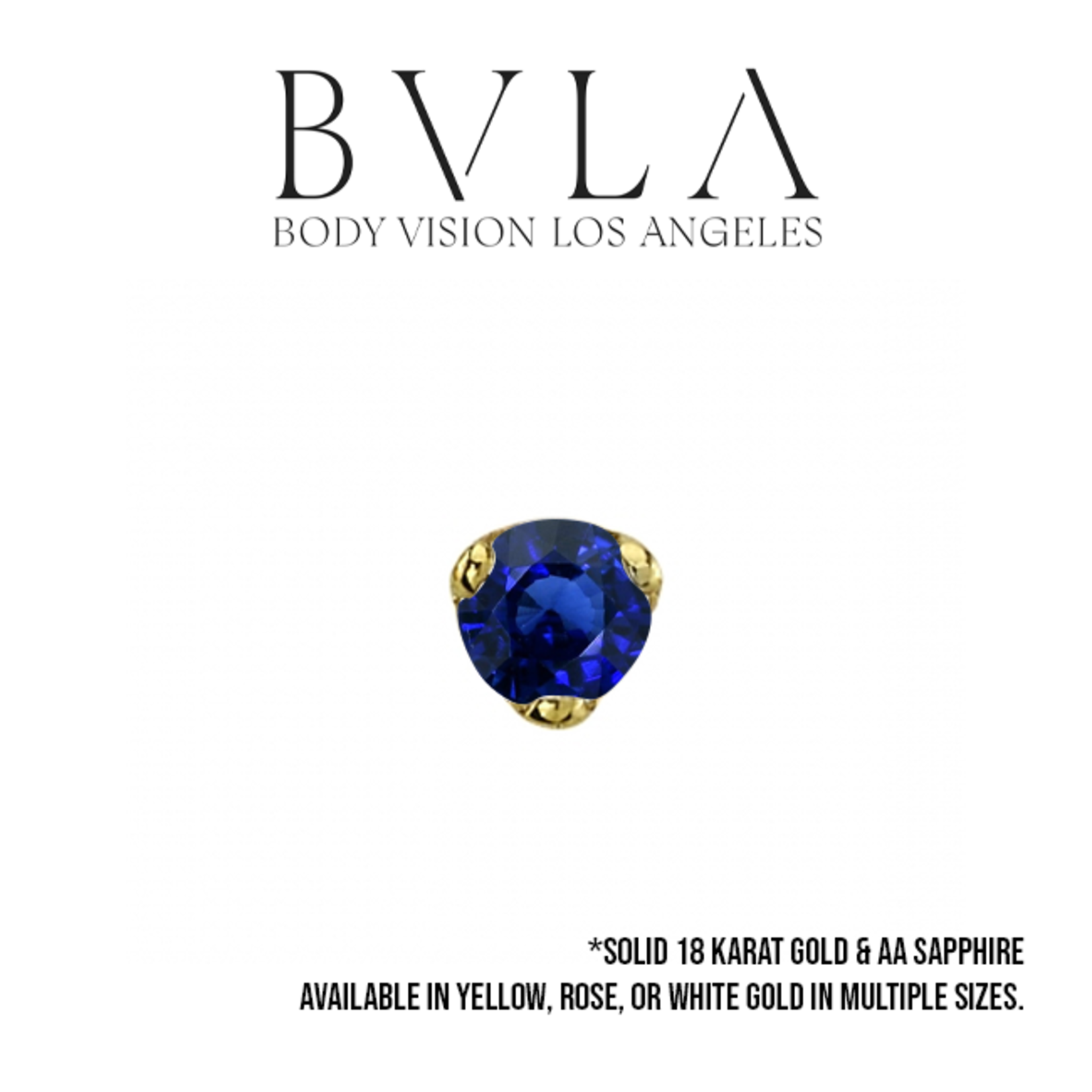 BVLA BVLA 3-Prong press-fit AA Sapphire