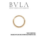 BVLA BVLA 16g "Beaded Oaktier" seam ring