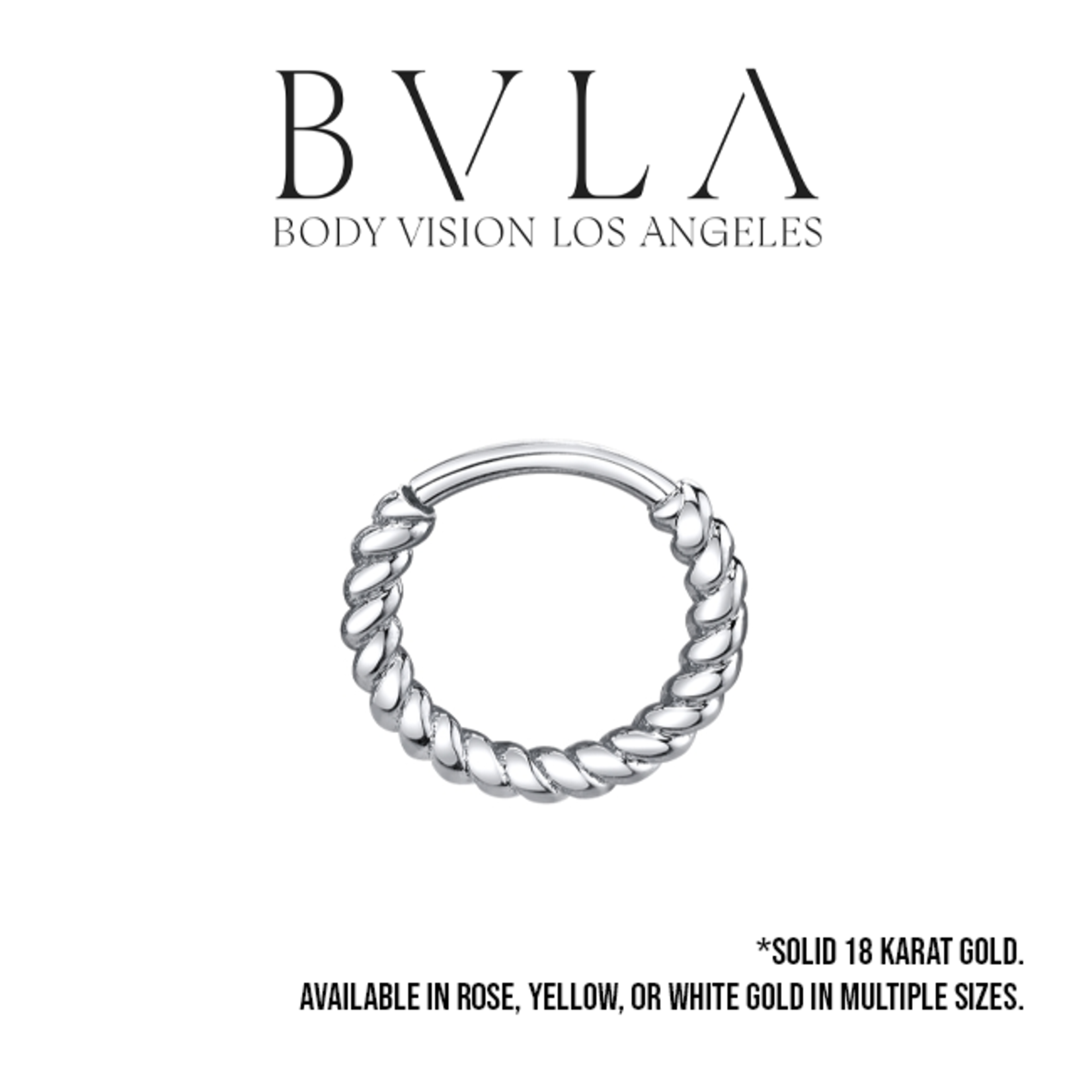 BVLA BVLA 16g "Desiree" braided seam ring