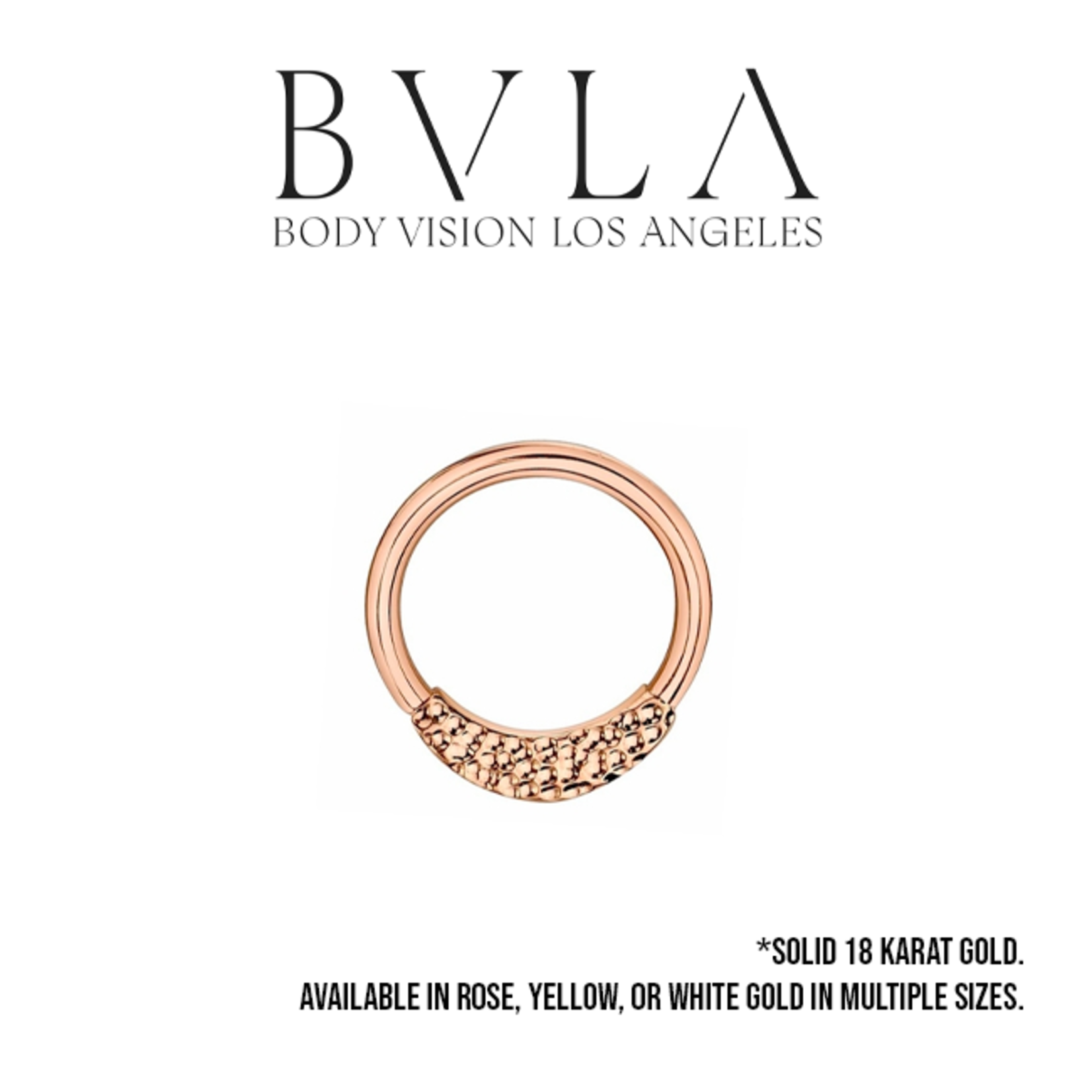 BVLA BVLA 16g "Hammered Janna" Seam Ring
