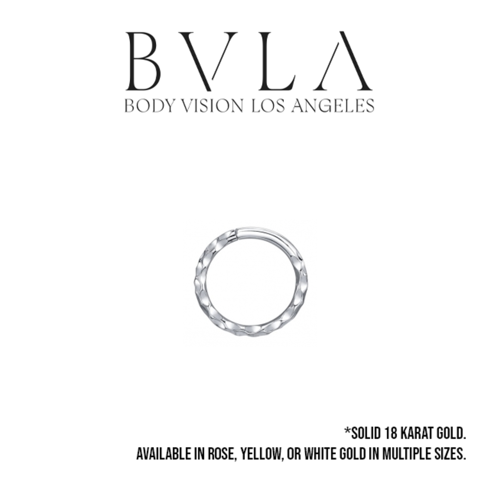 BVLA BVLA 16g Hammered Seam Ring