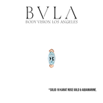 BVLA BVLA "V-Prong Marquise" with AA Aquamarine