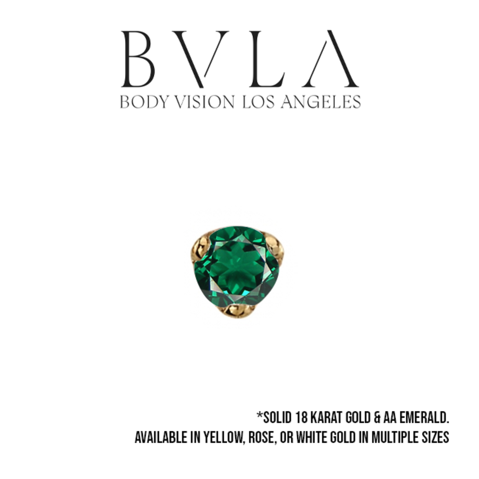 BVLA BVLA 3-Prong press-fit AA Emerald