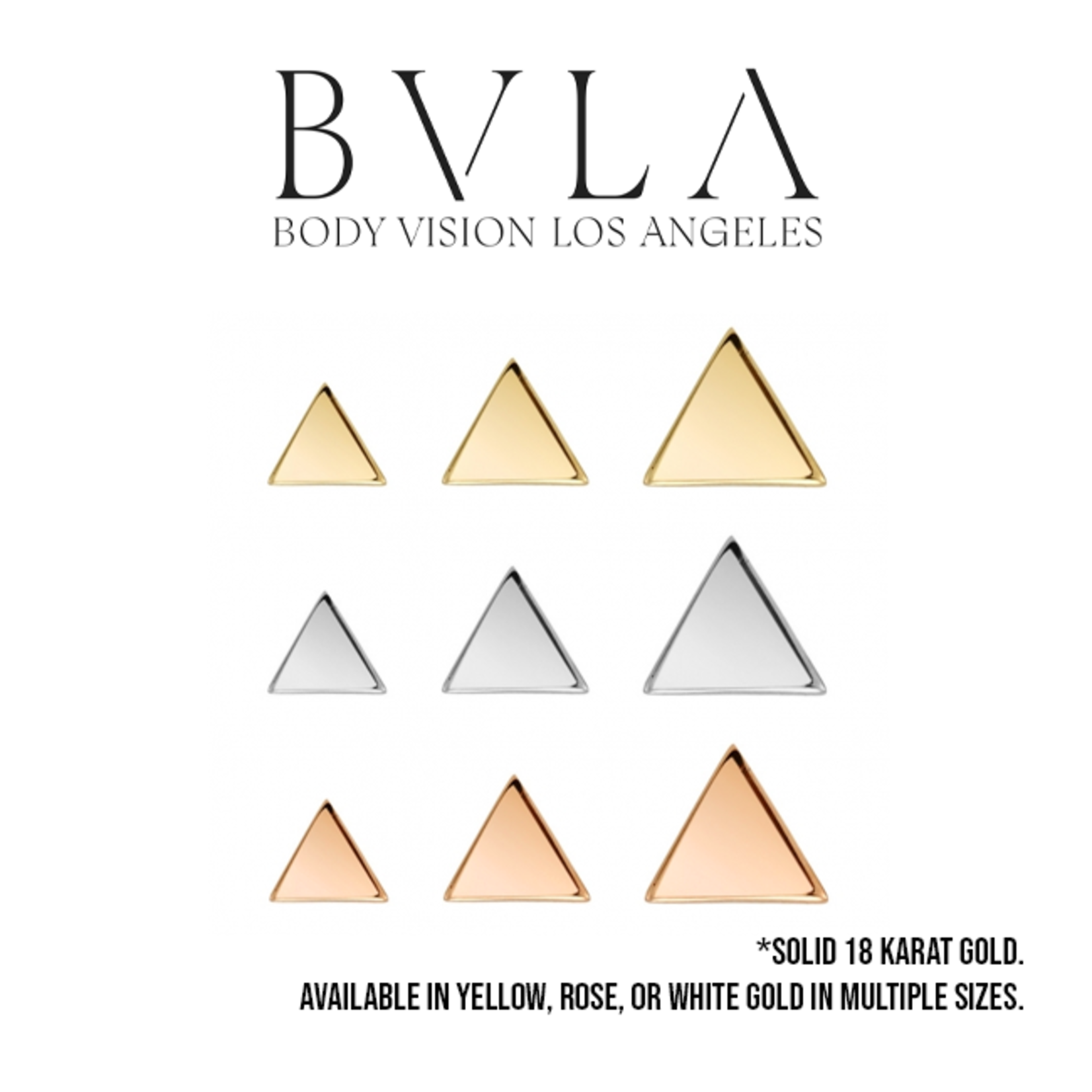 BVLA BVLA "Triangle" press fit end