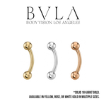 BVLA BVLA 12g Curved Barbell
