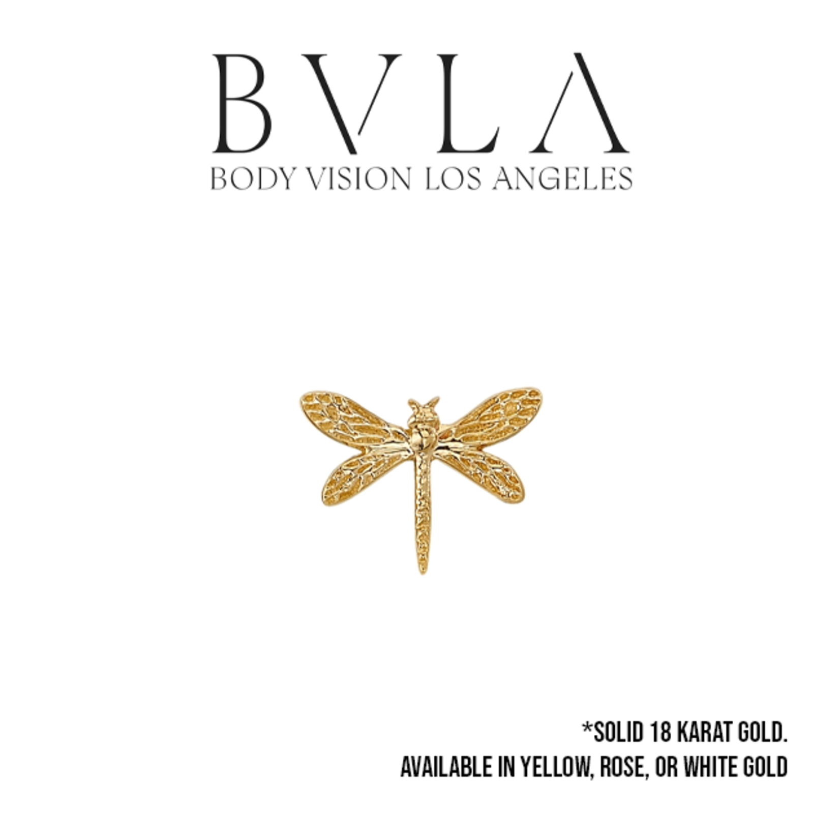 BVLA BVLA "Damselito" dragonfly press fit end