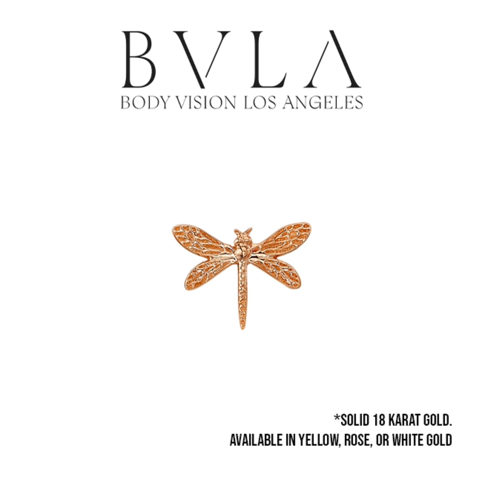 BVLA BVLA "Damselito" dragonfly press fit end