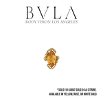 BVLA BVLA "Beaded Marquise" Press-Fit End with AA Citrine