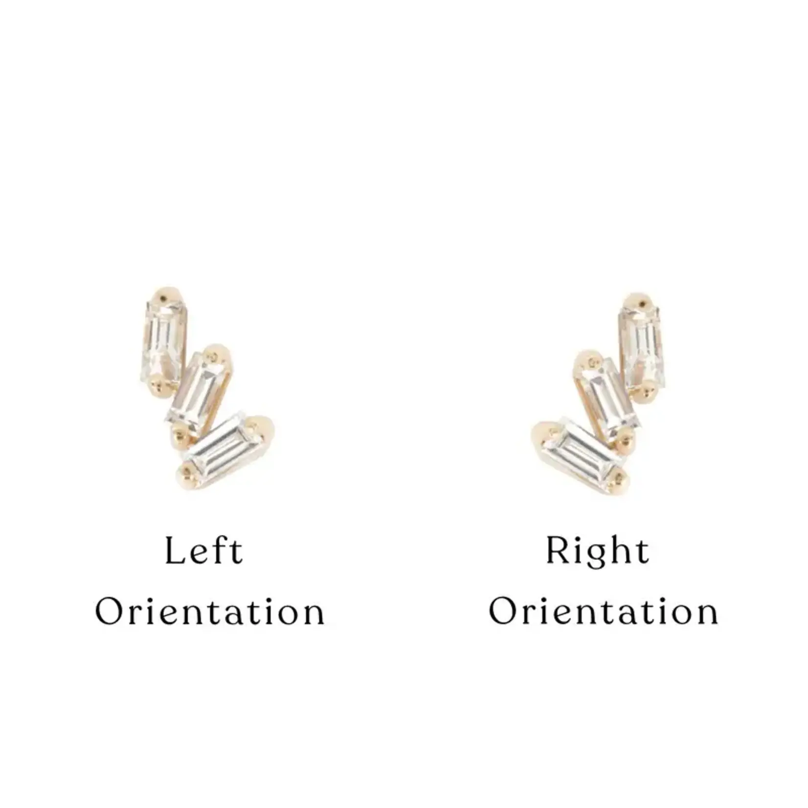 Buddha Jewelry Organics Buddha Jewelry Organics "Staxx" press fit end with CZ