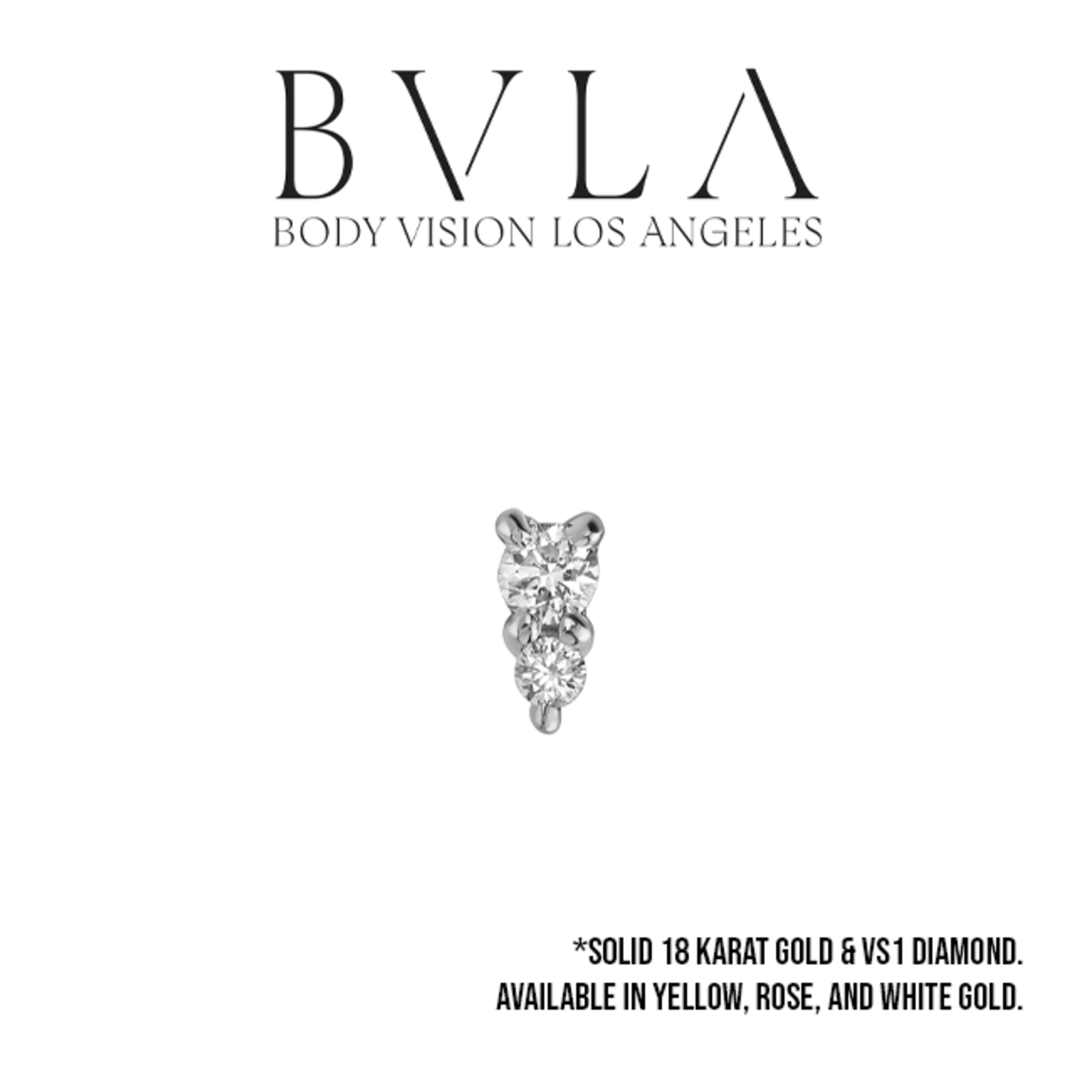 BVLA BVLA "Jeanie 2" press fit end with VS1 diamonds