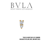 BVLA BVLA "Jeanie 2" Press-Fit End with VS1 Diamonds
