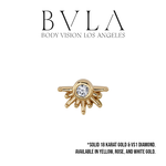 BVLA BVLA 6.0mm "Live to Tell" Press-Fit end with 1.5mm VS1 Diamond