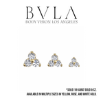 BVLA BVLA "Tri-Prong Cluster" Press-Fit End with CZ