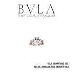 BVLA BVLA "Graduated 3 Pear Panaraya" with CZ