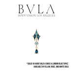 BVLA BVLA "Howl" with Swiss & London Blue Topaz