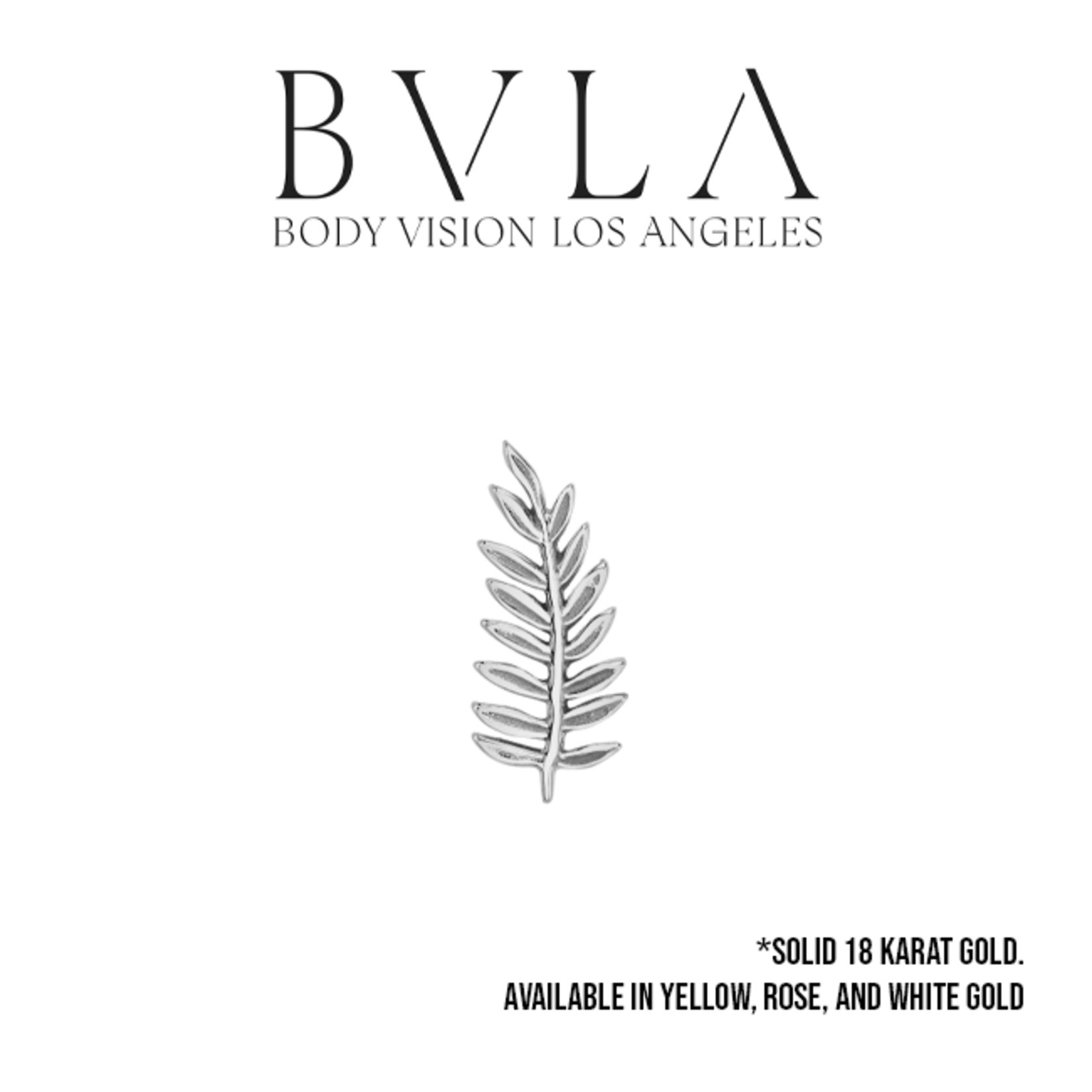 BVLA BVLA "Fern" threaded end