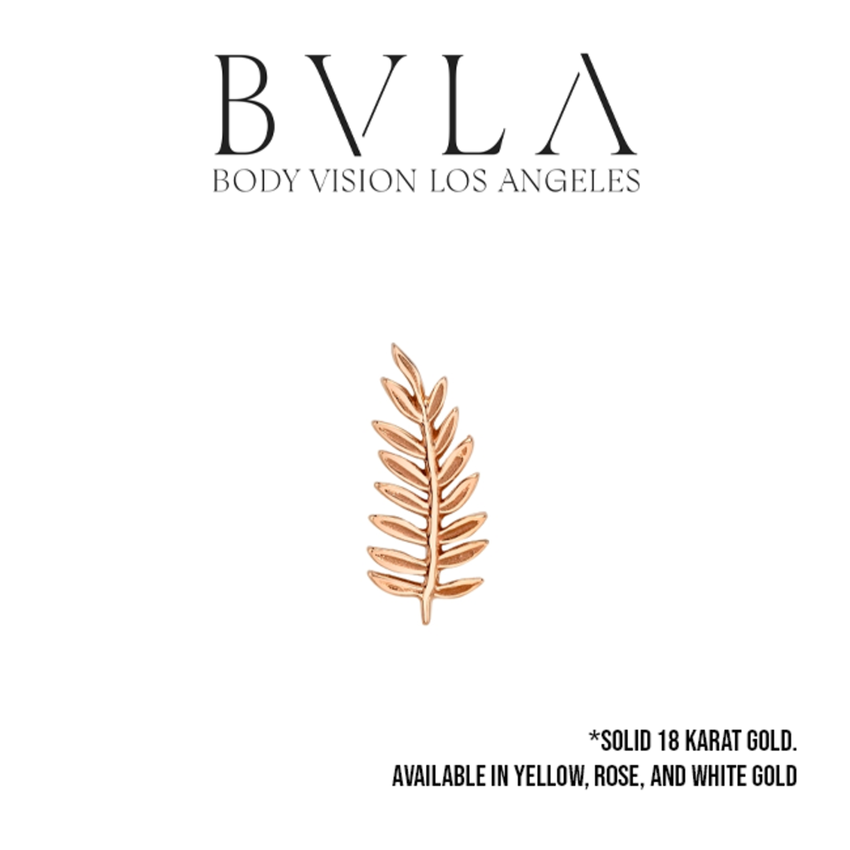 BVLA BVLA "Fern" threaded end