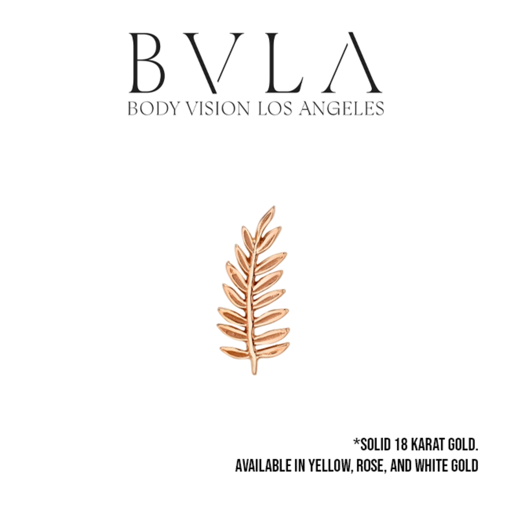 BVLA BVLA "Fern" threaded end