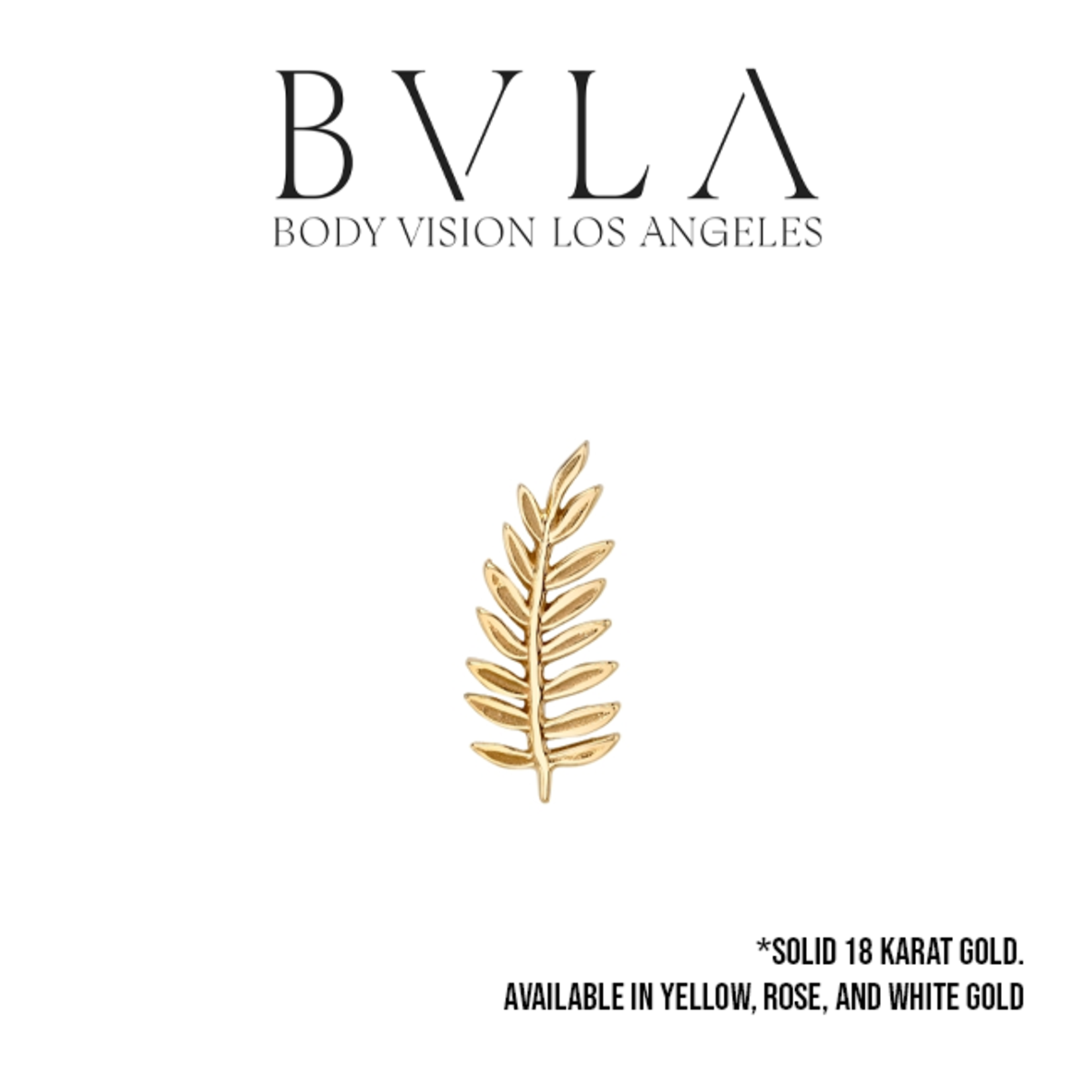 BVLA BVLA "Fern" threaded end