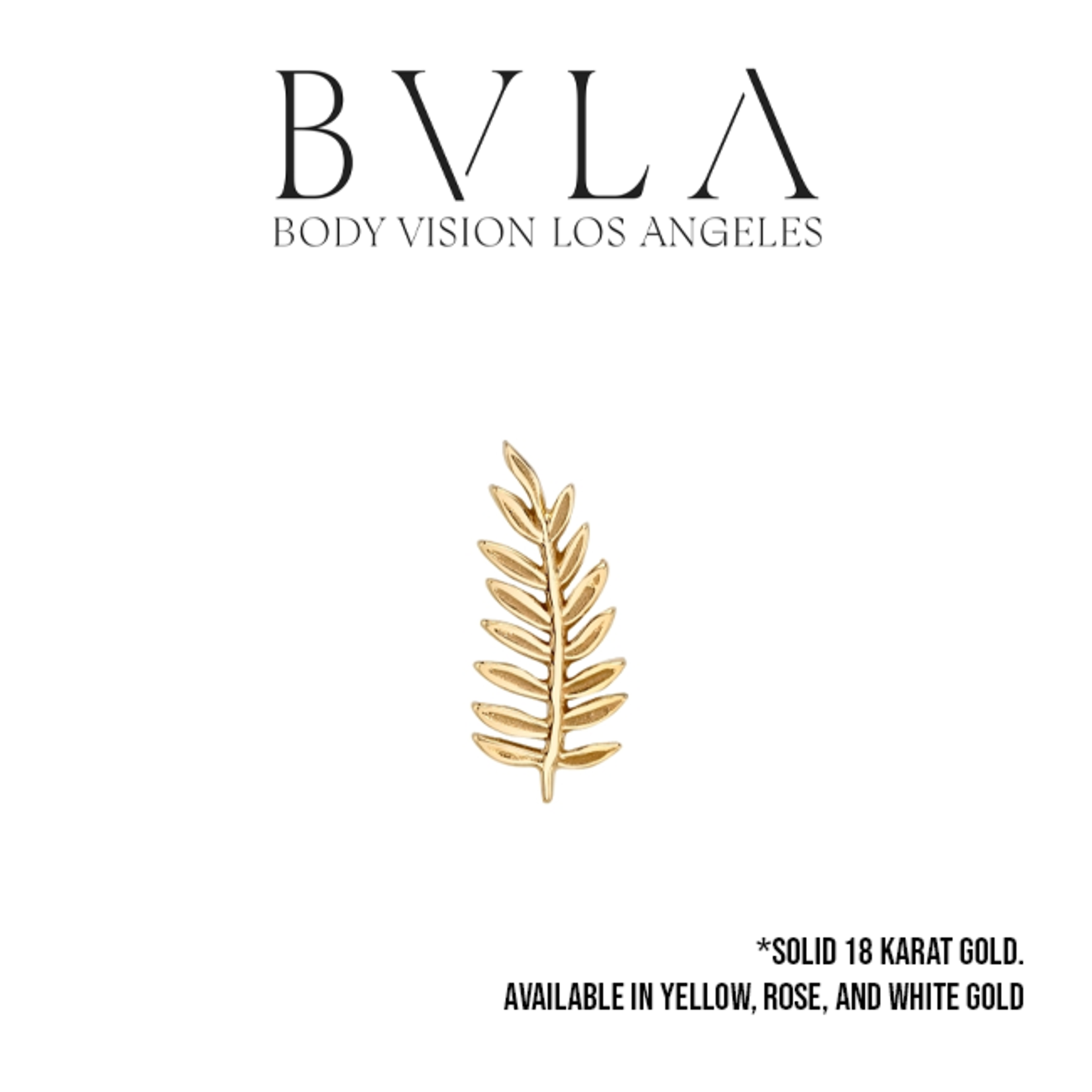 BVLA BVLA "Fern" threaded end