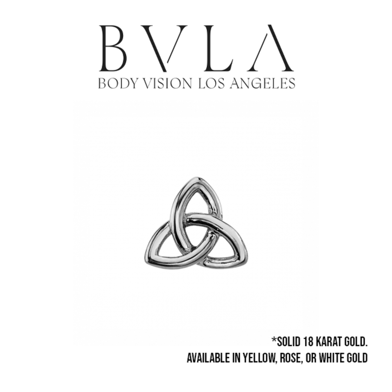BVLA BVLA 16g 6.0mm "Celtic Knot" threaded end