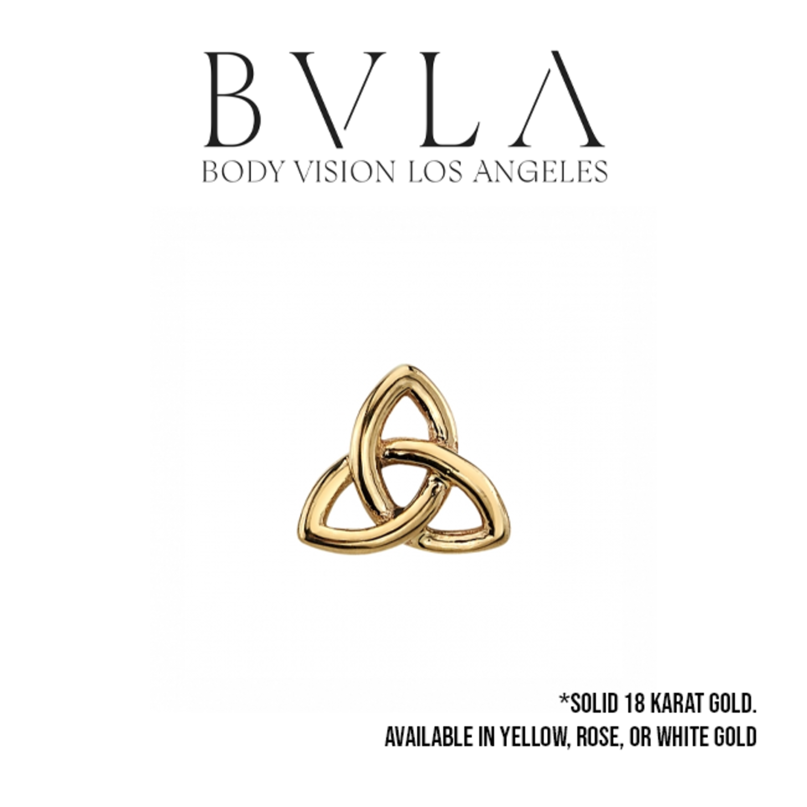 BVLA BVLA 16g 6.0mm "Celtic Knot" threaded end