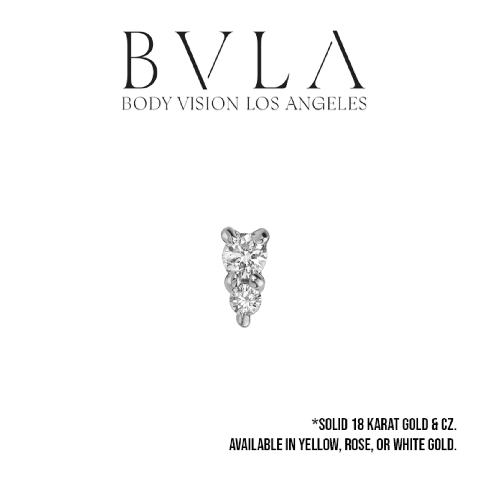 BVLA BVLA "Jeanie 2" press-fit end with CZ