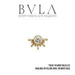 BVLA BVLA 6.0mm "Live to Tell" Press-Fit end with 1.5mm CZ