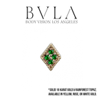 BVLA BVLA "4 Gem Harlequin" with Rainforest Topaz