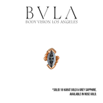 BVLA BVLA "Beaded Marquise" with Grey Sapphire