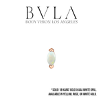 BVLA BVLA "V-Prong Marquise" with White Opal