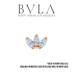 BVLA BVLA "Marquise Fan" Press-Fit End with CZ